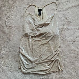 Neutral Leopard Work Tank